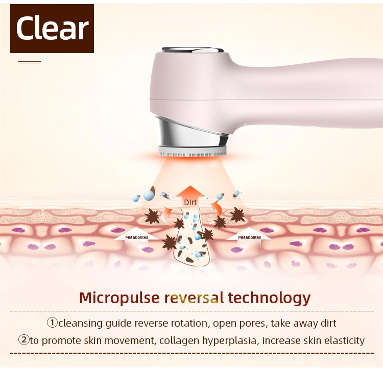 Newest Product Beauty Skin Care 2 in 1 Small Face Deep Cleansing Machine RF Devices