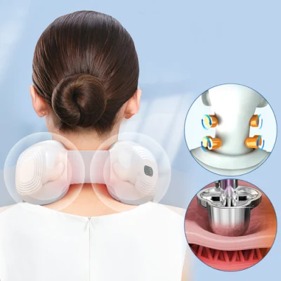 Instrument de Massage Shiatsu électrique populaire tête de Massage 3D pétrissage masseur de cou de bureau à domicile pliable avec chaleur