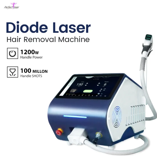 Nouvelle diode sopranodo 808 1064 755nm Épilation au laser de haute qualité Opt IPL Dpl Pigmentation Supprimer Traiter la peau Serrant la machine à glace en titane serrée avec CE