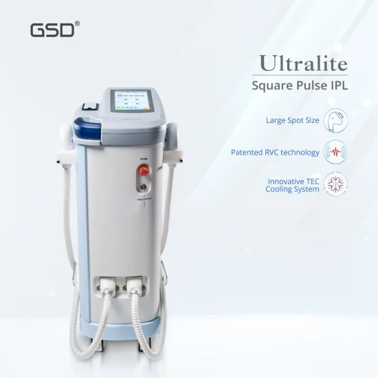 Gsd IPL E Light System Épilation Rajeunissement de la peau Laser Pigmentation Removal Beauty Machine