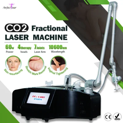 Dispositif fractionnel de retrait d'acné de marteau de glace de resurfaçage de peau de laser de CO2