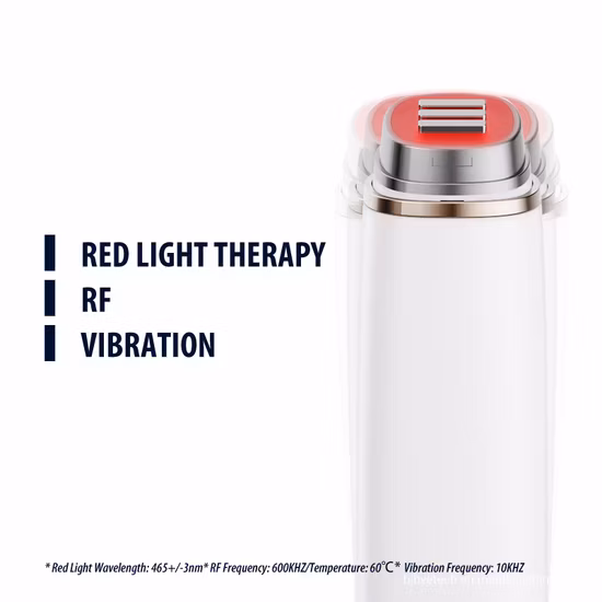 Mini stylo masseur pour les yeux à usage domestique Massage chaud et vibration beauté visage mince lèvre sans fil beauté RF EMS stylo