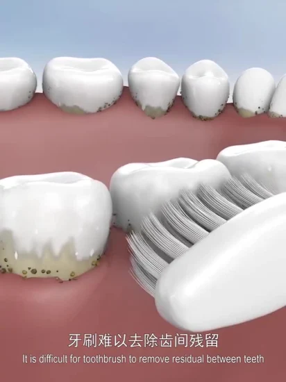 Appareil portatif de nettoyage des dents Soins personnels Oral Care Rechargeable Dental Water Flosser