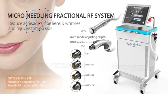 Beauté du visage RF Microneedle Device Hot Sale Portable Radio Frequency Microneedling